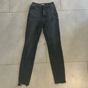 Super High Rise Black Jeggings